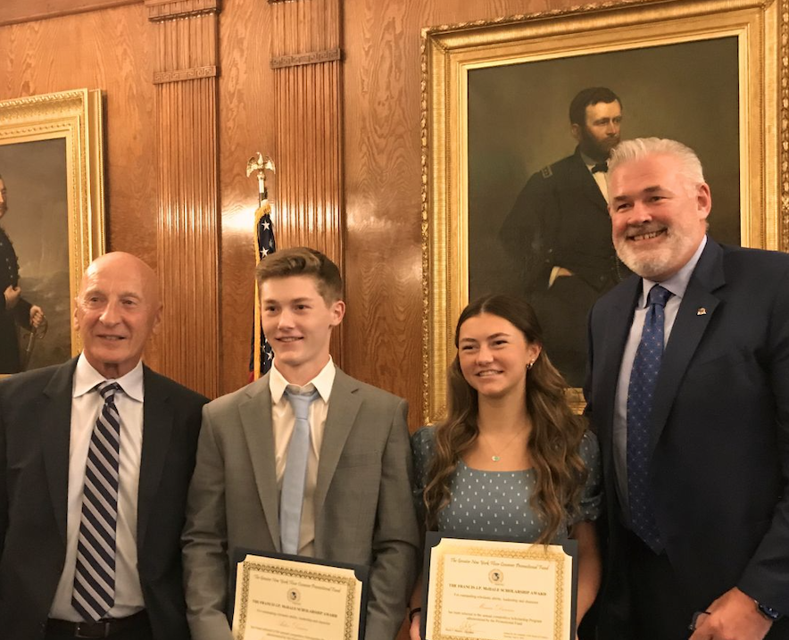 GREATER NEW YORK FLOOR COVERERS AND FRANCIS J.P. MCHALE SCHOLARSHIP AWARDS